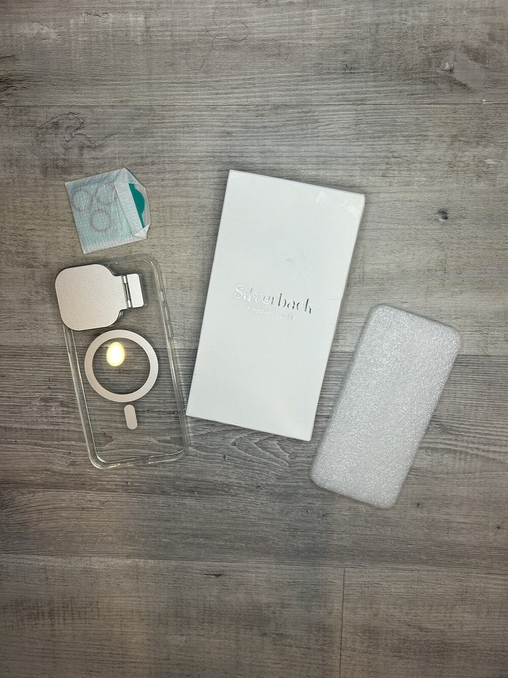 Silverback for iPhone 14 Pro Max Clear Case